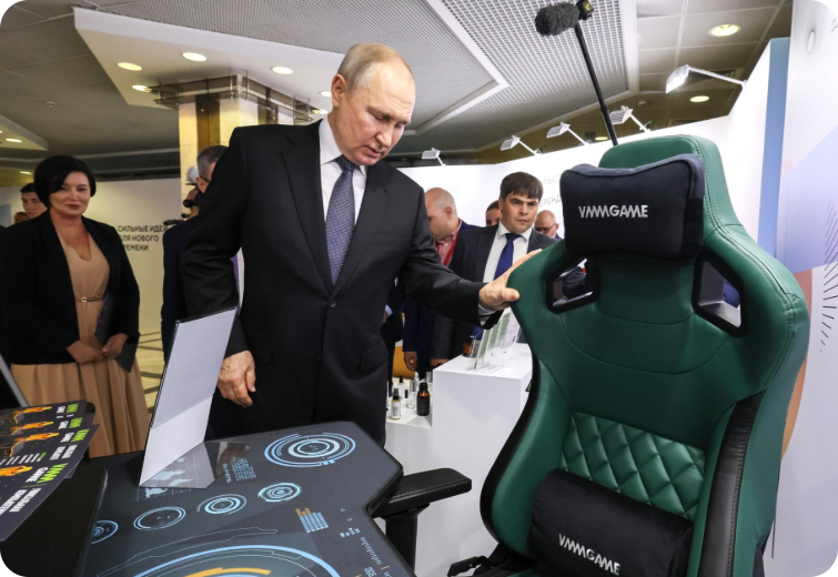 То самое кресло, на котором сидел Президент